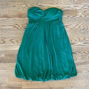 Twenty One Short Green Bubble Dress (Small)